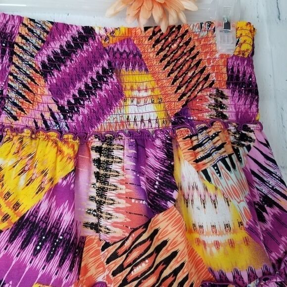 Copper Key Boho Gypsy Skirt. Size M - Picture 2 of 8